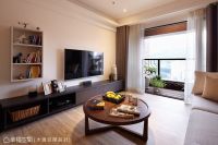 混搭风格温馨单身公寓效果图