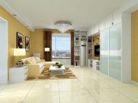 豪柏国际85平米，小两居现代简约风格装修案例