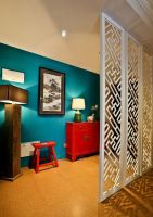 潮流混搭中式客厅软装饰