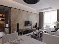 优雅净白现代空间卧室