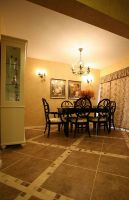 甜美温馨小碎花田园三居