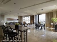 美式风格餐厅效果图