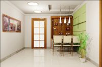 格林蓝雅-现代简中式-三居室