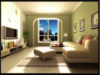 彩虹新城-现代简美式-二居室