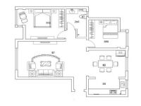 简欧之美 103平米装修