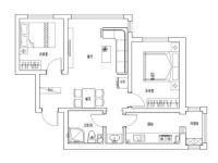 舒适随心 78平米装修设计
