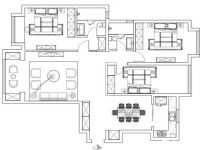 极致简约 139平米装修