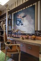 混搭风格四居室效果图