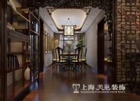 锦棠160平方三室两新中式装修风