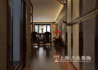 锦棠160平方三室两新中式装修风