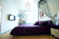 梦幻蓝色地中海复式设计