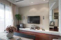 现代时尚裸色二居设计