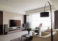 现代时尚装潢三居室