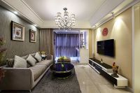 混搭时尚装修三居室