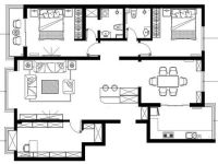 保利海德公园 172平米装修设计