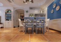 整体的空间 白蓝基调