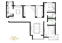 整体空间 优美饱满