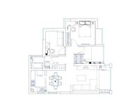 整个空间简单舒适