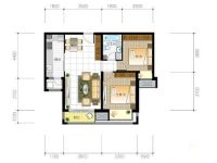 世华泊郡二居中式