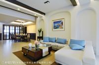 地中海风格的餐厅装修图