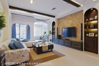 地中海风格的餐厅装修图