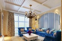 新怡家园-地中海风格-二居室