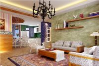 东湖湾-东南亚风格-二居室