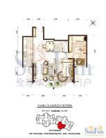 东湖湾-东南亚风格-二居室