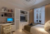 整个空间流线型贯穿