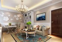 简欧风格 75平米装修设计