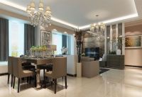 现代简约三居室 132平米装修