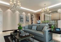 现代简约三居室 132平米装修