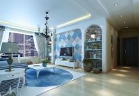 地中海三居室 146平米装修