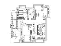 地中海三居室 146平米装修