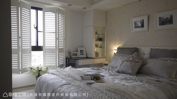 美式风韵主卧房效果图
