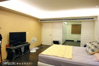 客变时尚的新古典风格的电视背景墙效果图