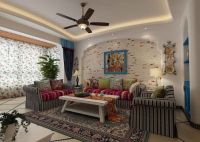 田园与地中海相结合更显得浪漫与温馨~