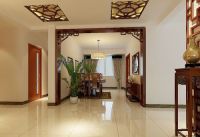 追求线条感的中式三居