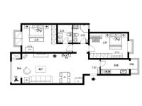 浪漫温馨 102平米装修