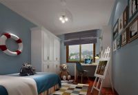 华腾园130平米美式奢华装修设计