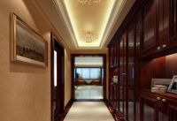 华腾园130平米美式奢华装修设计