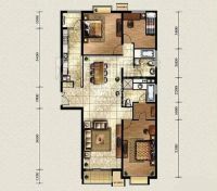 140平北苑家园望春园新古典设计方案