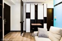 15坪小家现代风格一居室效果图