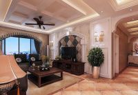 奢侈与贵气 160平米美式装修