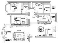 欧式风格装修 136平米