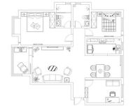 美式温馨居家三房