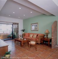 粉彩画般的田园风格家装效果图