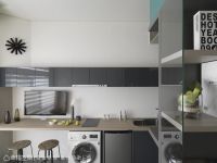 徜徉生活 7坪地中海风格家居效果图