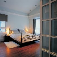 简单的北欧风格玄关效果图