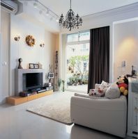 简单的北欧风格玄关效果图